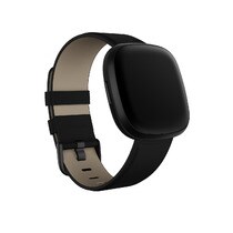 Premium leather strap for Fitbit Sense and Versa 3 colour black size S ·  Electronics · El Corte Inglés