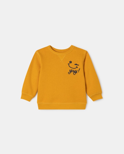 baby boy crew neck sweater