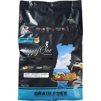 happyOne Ração para Cão Pequeno de Sardinha embalagem 7 kg