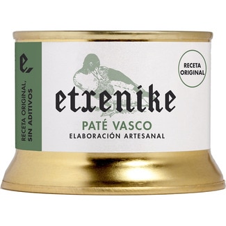 ETXENIKE Paté Vasco paté de foie-gras de pato elaboración artesanal lata 130 g
