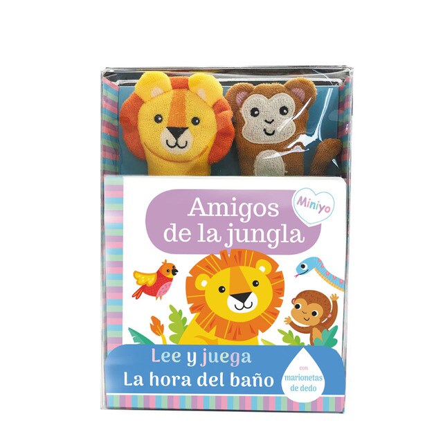 Amigos de la jungla. Lee y juega. La hora del baño