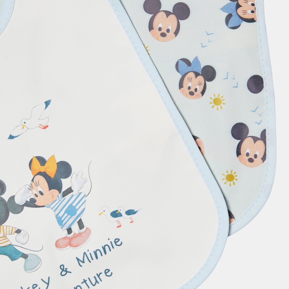 Pack 2 Babetes Mickey & Minnie com Bolso - Multicolor Multicolor-2