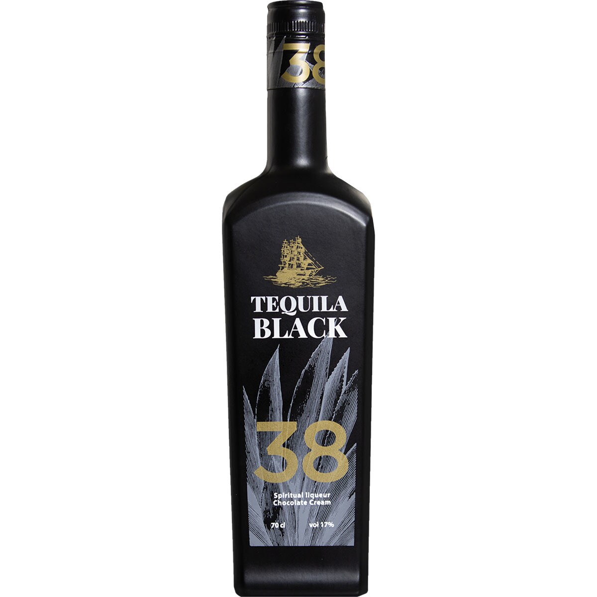 BLACK tequila cacao chocolate y vainilla botella 70 cl · EMMA