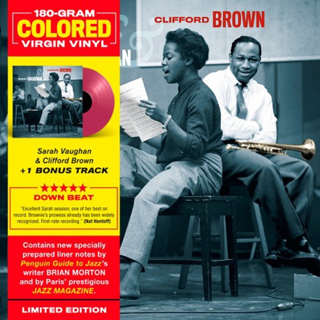 Sarah Vaughan and Clifford Brown Colored LPVinilo