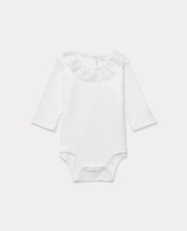 Body Bebe Fille Blanc A Volants Mode Enfant El Corte Ingles