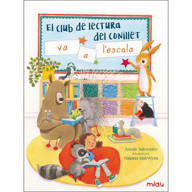 El club de lectura del conillet va a l'escola (Tapa dura)