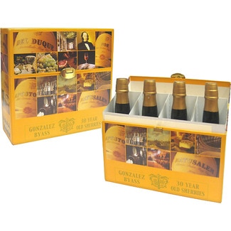 GONZALEZ BYASS Matusalem, Apóstoles, Duque, Noé Exclusive Soleras sherry Presentation box of 4 bottles 200 ml