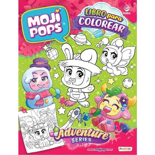 Libro Moji Pops Serie Adventure - España (Tapa blanda)