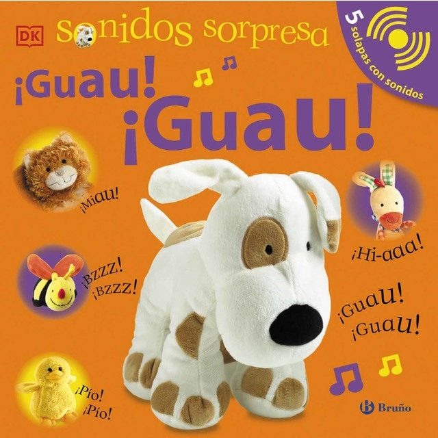 Sonidos sorpresa - ¡Guau! ¡Guau! (Tapa dura)