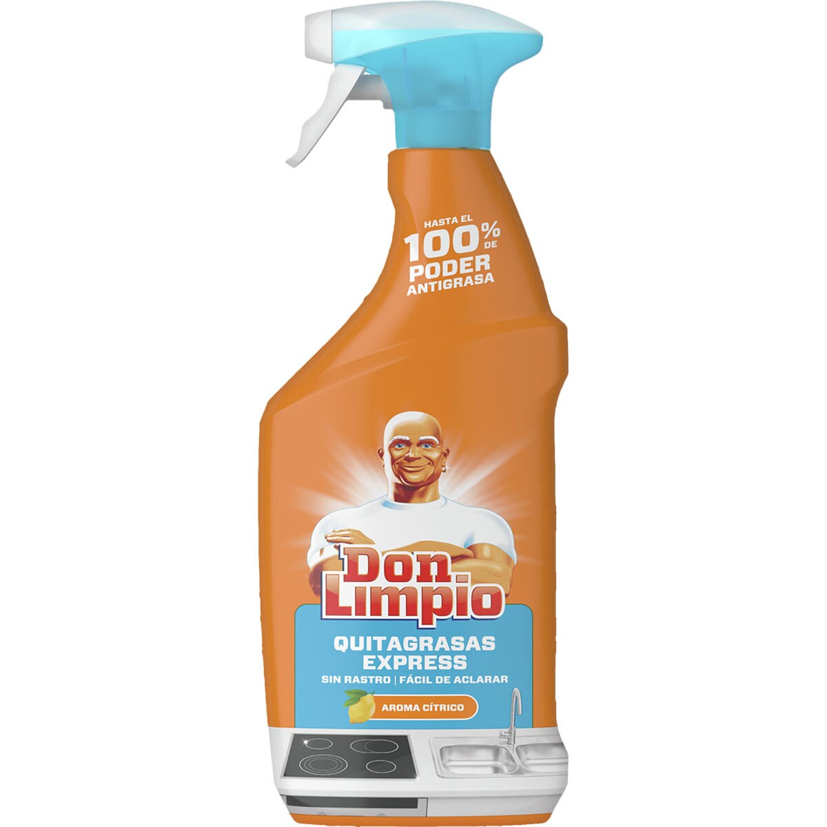 Buy Express citrus scent grease remover spray 720 ml · DON LIMPIO