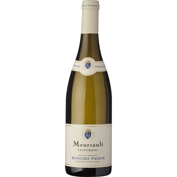 MEURSAULT LES CORBINS Bitouzet Prieur vino blanco de Borgoña Francia botella 75 cl 