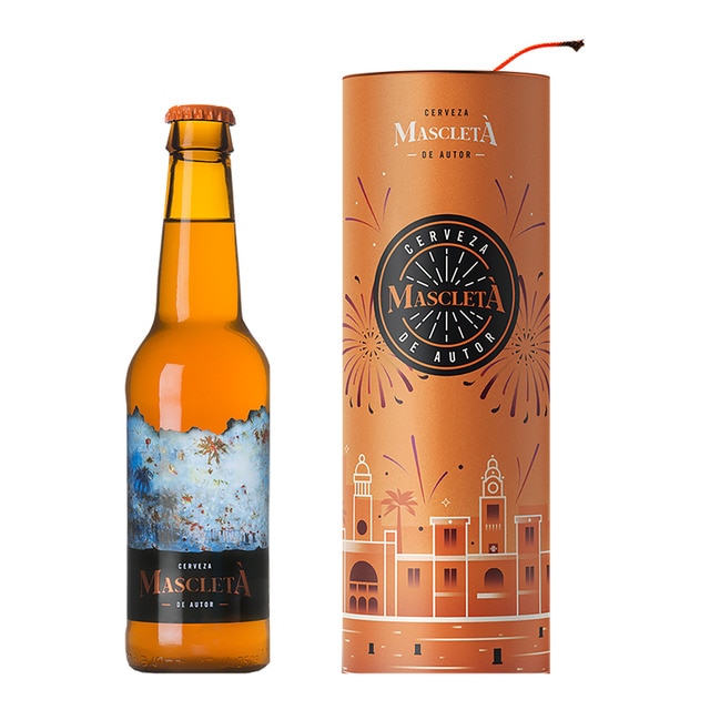 Cerveza rubia artesana Mascletà