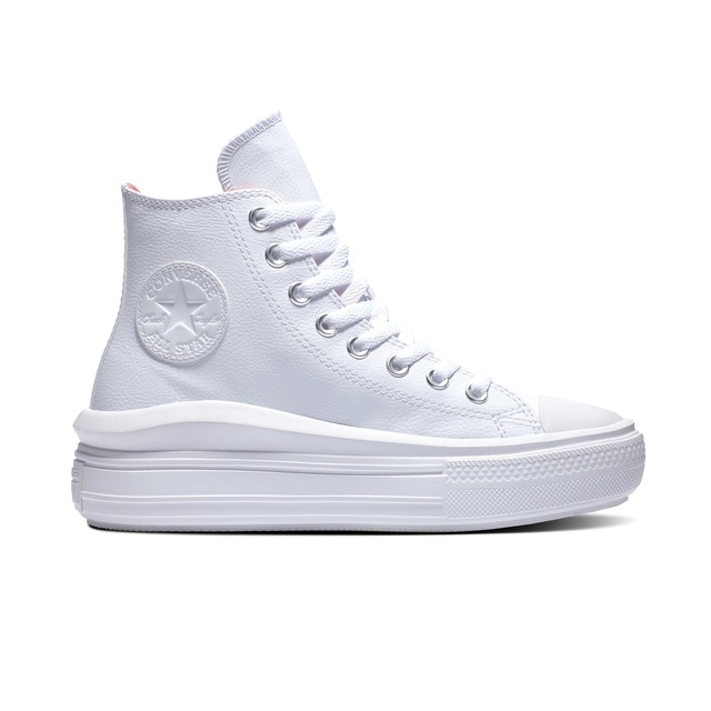 Converse CHUCK TAYLOR ALL STAR MOVE HYBRID SHINE OX Pink - Free delivery |  Spartoo NET ! - Shoes Low top trainers Women USD/$76.80