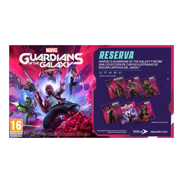 Cartas Guardianes de la Galaxia