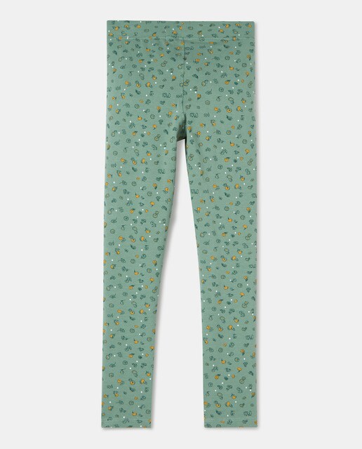 leggings vert fille