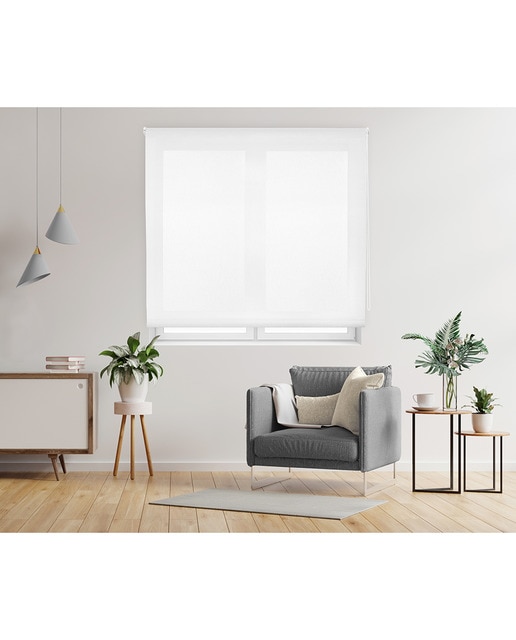 Estor enrollable Premium Belmont blanco