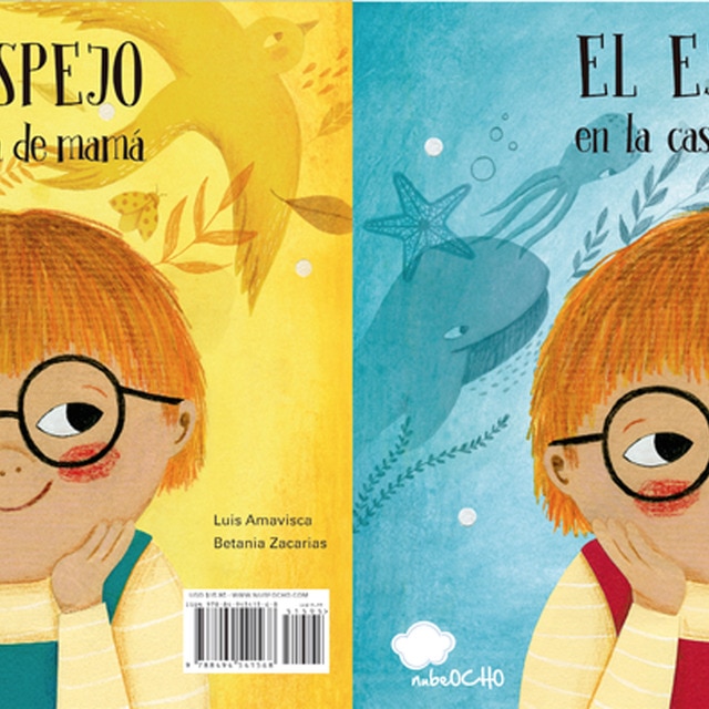El espejo en la casa de mamá / El espejo en la casa de papá (Tapa dura)