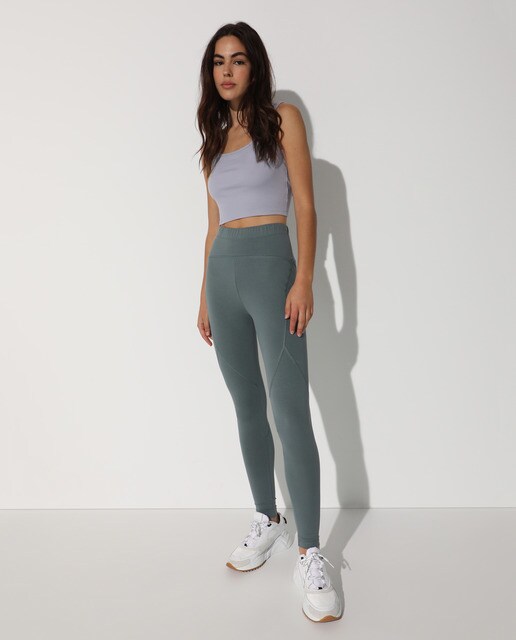 Women's basic seamed leggings · Women's fashion · El Corte Inglés