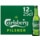 Carlsberg Cerveja da Dinamarca Pilsner Pack 12 garrafa 25 cl