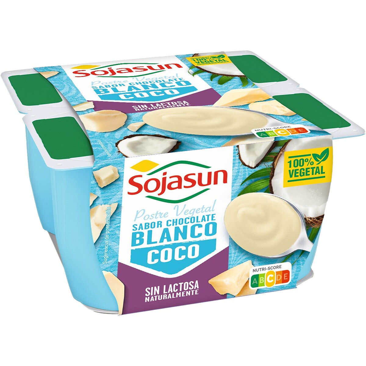 Buy Plantbased soya dessert white chocolate and coconut flavour