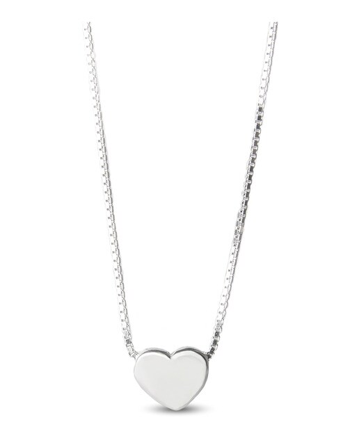 Collar Heart de plata de ley 925