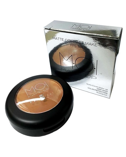 Maquillaje en crema matte compact fps50 waterproof tono 3