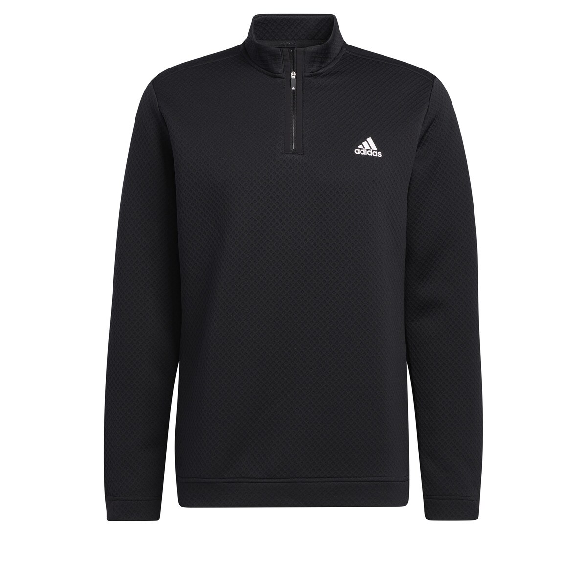 adidas Golf DWR 1/4 Zip Midlayer, Mens, Large, Black  | Online Golf