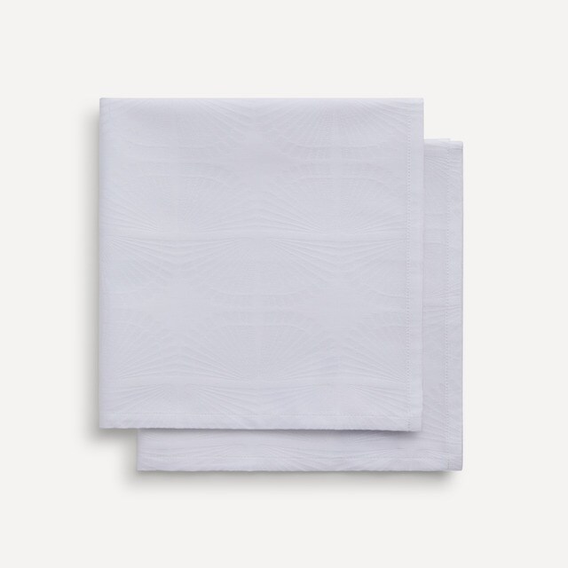 Set of 2 El Corte Abanico cotton napkins