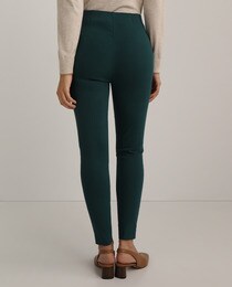 Women's skinny trousers with side zip 