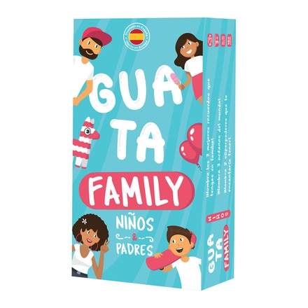 Juego de cartas Guatafamily niños&padres Asmodee