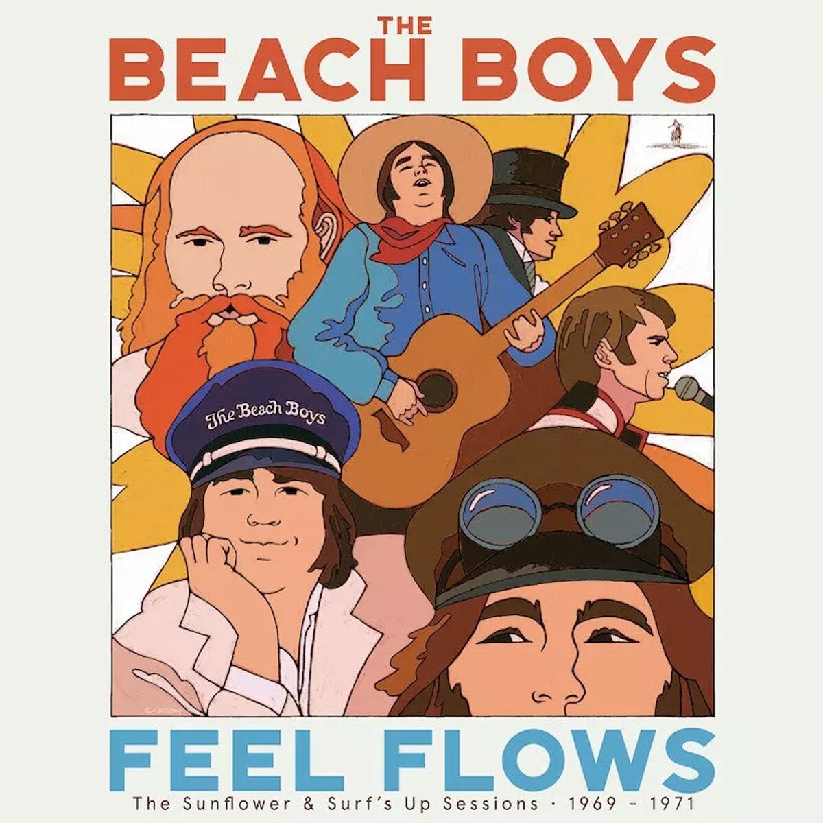 Imagem 0 de 'Feel Flows The Sunflower & Surf's Up Sessions 1969-71 (4 LP-Vinil)