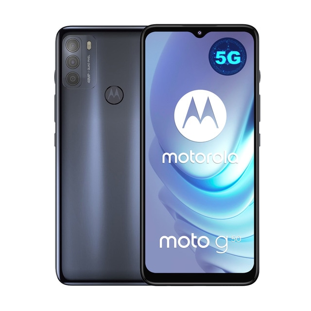 Motorola Moto G50 5G 4 GB + 128 GB Steel Grey móvil libre