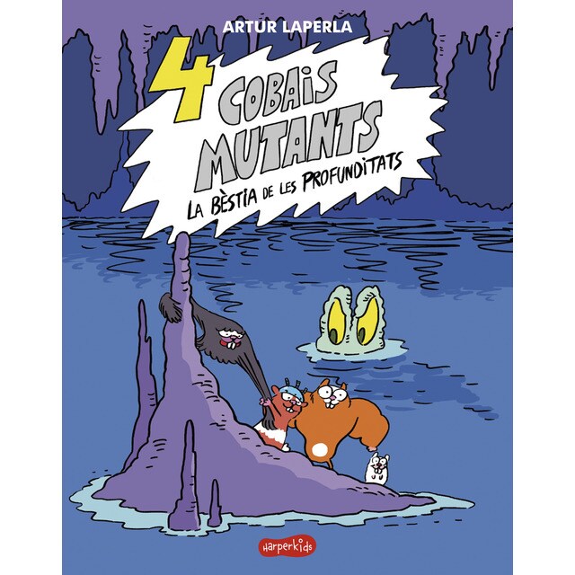 4 cobais mutants. La bèstia de les profunditats (Tapa blanda)