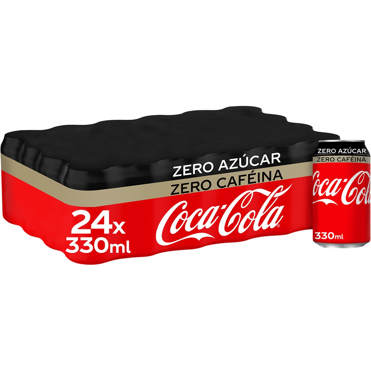 Kaufen Zucker ZERO KOFFEIN ColaErfrischungsgetränk 24erPack Dose 33 cl · COCACOLA ZERO