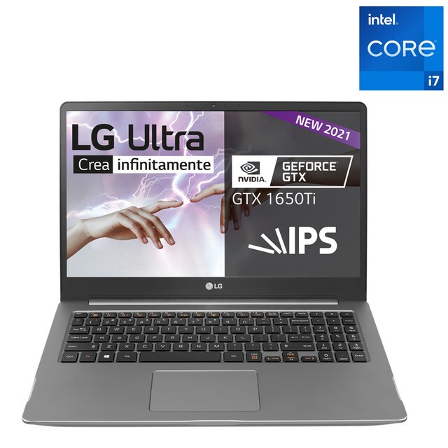 Portátil LG Ultra 15U70P, i7, 16GB, 512GB SSD, GeForce GTX 1650Ti 4GB, 15