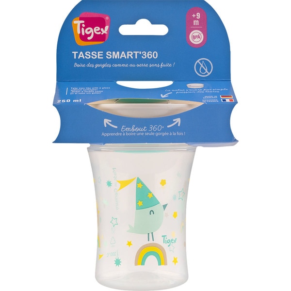 TIGEX Colors vaso Smart 360 +9 meses blister 1 unidad