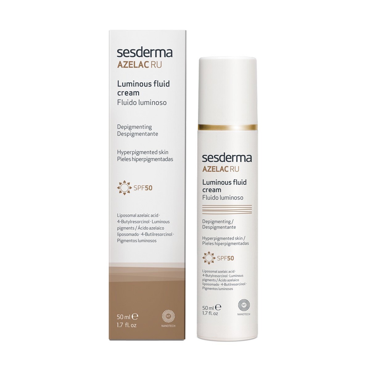 Imagem 0 de Fluido Luminoso Azelac RU SPF50 50ml Sesderma