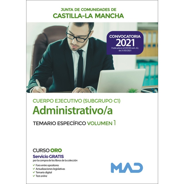 Cuerpo ejecutivo especialidad administrativa (subgrupo c1)