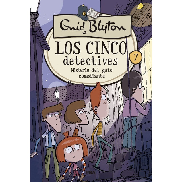 Los cinco detectives 7 - Misterio del gato comediante (Tapa dura)