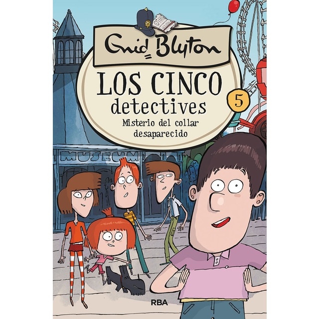 Los cinco detectives 5 - Misterio del collar desaparecido (Tapa dura)