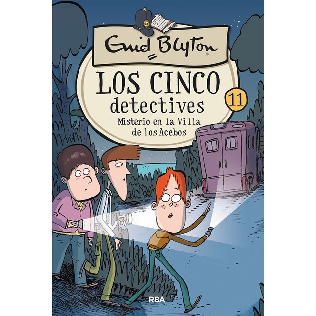 Los cinco detectives 11 - Misterio en la villa de los Acebos (Tapa dura)