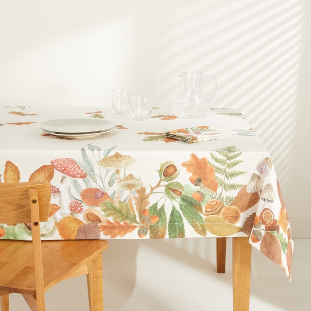 Mantel algodón Autumn El Corte Inglés