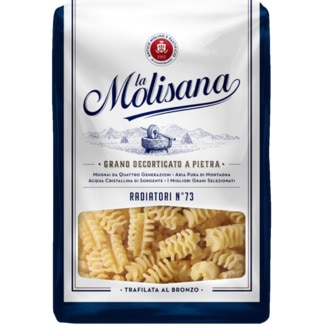 La Molisana Massa Radiatori Nº 73 embalagem 500 g