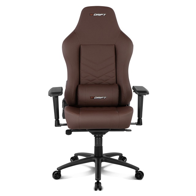 Silla Gaming Drift DR550BW Deluxe Marron Cuero