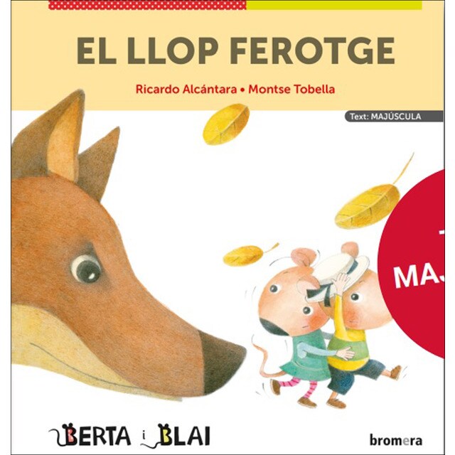 El llop ferotge (majúscules + lligada)