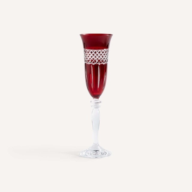 Copa de champagne cristal tallado Chambord El Corte Inglés