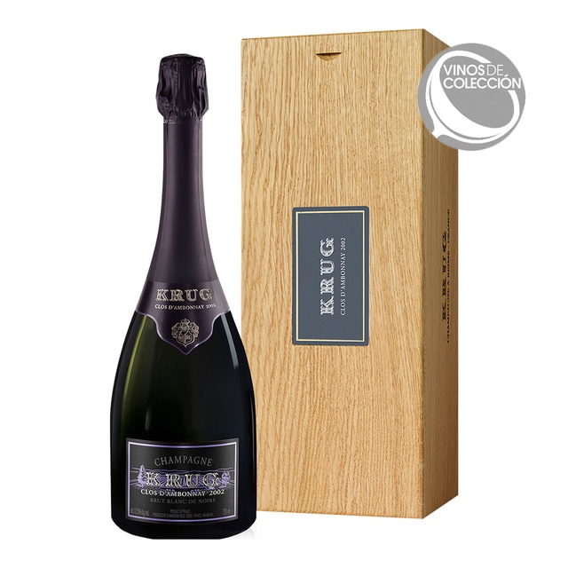 Estuche Champagne Krug Clos d'Ambonnay 2002