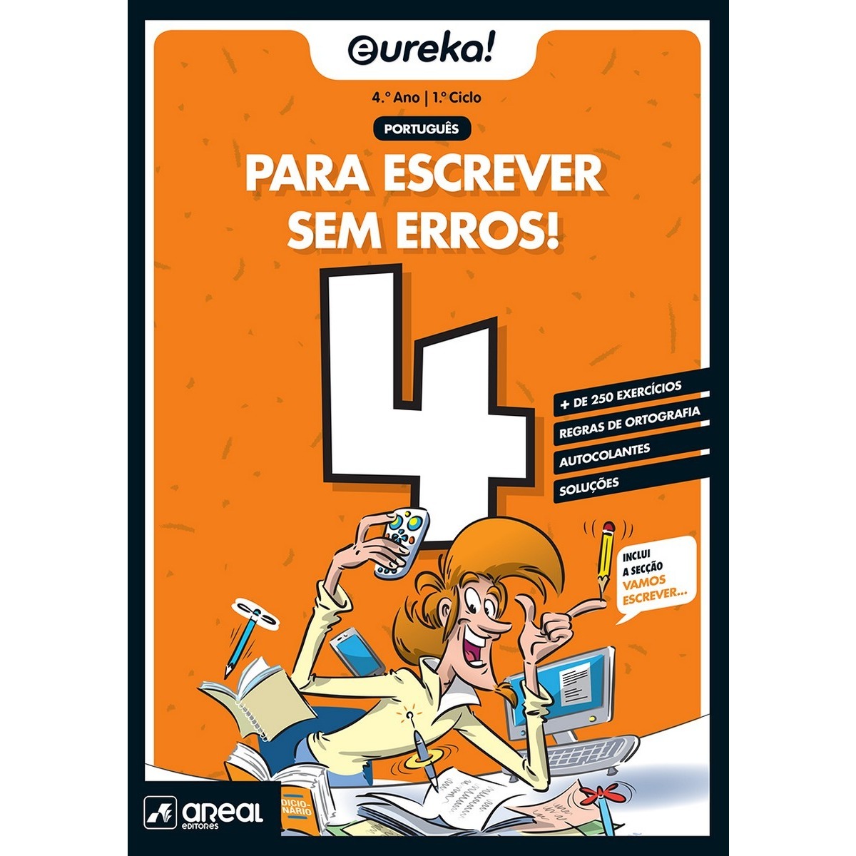 Imagem 0 de Eureka! Para escrever sem erros 4 - 4.º Ano