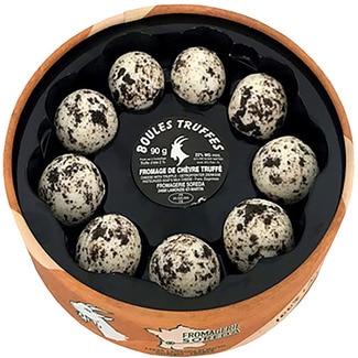 FROMAGERIE SOREDA mini bolitas de queso de cabra con trufa envase 90 g