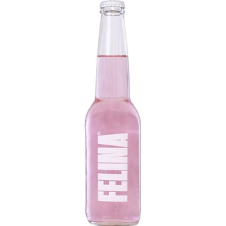 FELINA Pink natural drink with alcohol, sugar-free bottle 33 cl